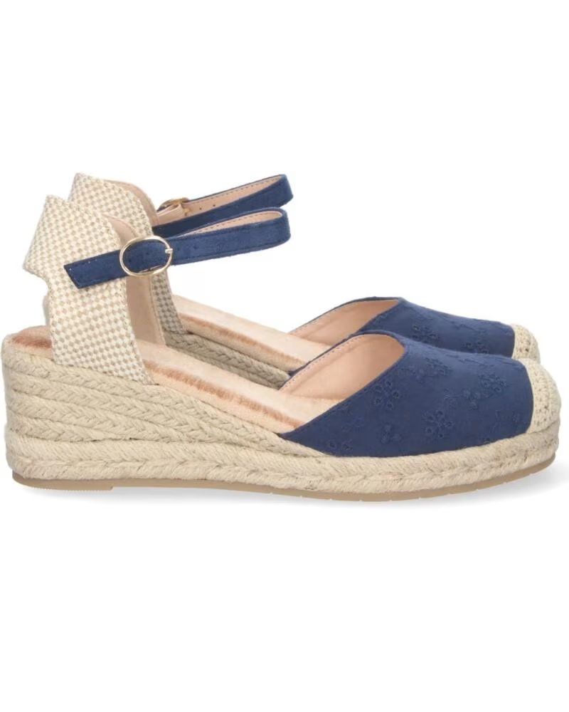 SPORT3PUNTO0 CF-2198 KEILSANDALEN ESPADRILLES BLAU VARIOS COLORES