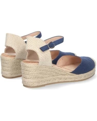 SPORT3PUNTO0 CF-2198 KEILSANDALEN ESPADRILLES BLAU VARIOS COLORES