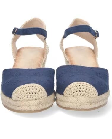 SPORT3PUNTO0 CF-2198 KEILSANDALEN ESPADRILLES BLAU VARIOS COLORES