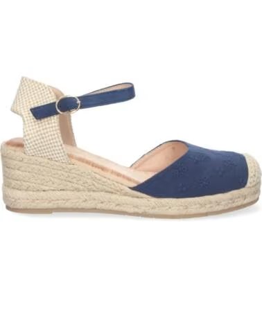 SPORT3PUNTO0 CF-2198 KEILSANDALEN ESPADRILLES BLAU VARIOS COLORES