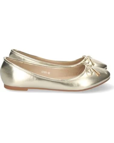 SPORT3PUNTO0 CF189-ORO BALLERINE DORATE CON FIOCCO VARIOS COLORES