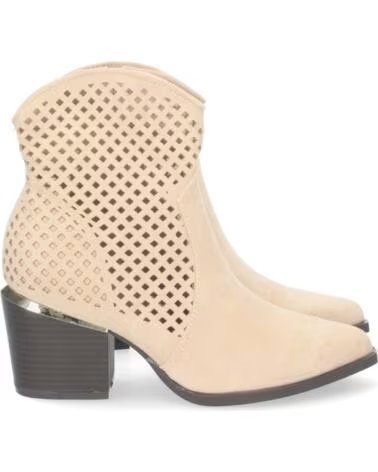 STIVALETTI CAMPEROS DA DONNA SPORT3PUNTO0 A-2214 BEIGE TRAFORATI VARIOS COLORES