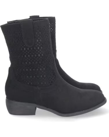 SPORT3PUNTO0 A-2210 PERFORIERTE WESTERNSTIEFELETTEN SCHWARZ VARIOS COLORES