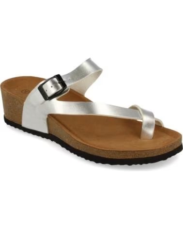 SPORT3PUNTO0 M-28 PLATEAU-SANDALEN IN SILBER VARIOS COLORES
