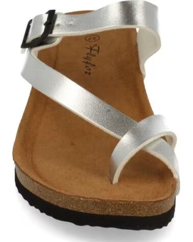SPORT3PUNTO0 M-28 PLATEAU-SANDALEN IN SILBER VARIOS COLORES