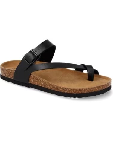 SPORT3PUNTO0 M-15 SCHWARZE ZEHENTRENNER SANDALEN VARIOS COLORES
