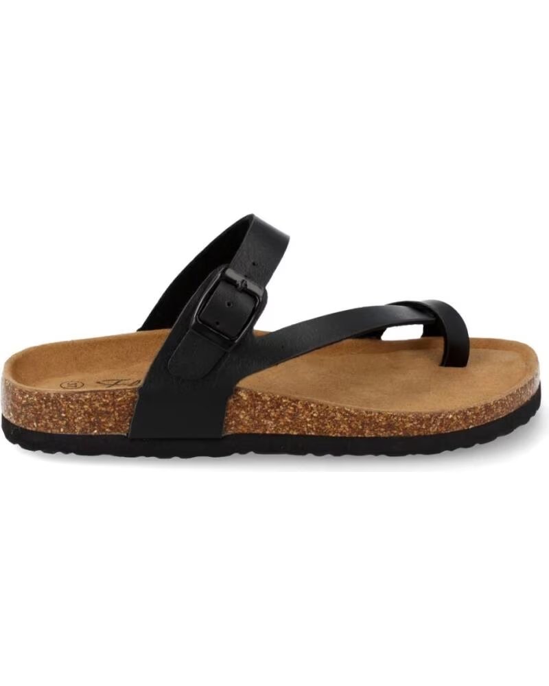 SPORT3PUNTO0 M-15 SCHWARZE ZEHENTRENNER SANDALEN VARIOS COLORES