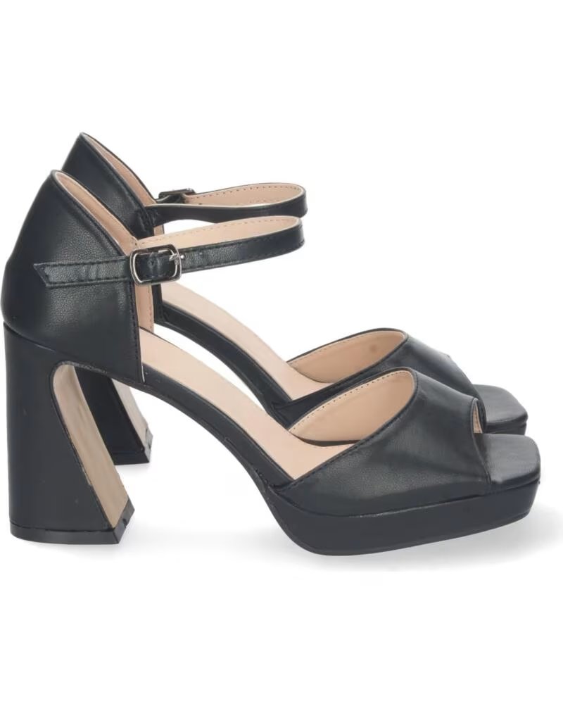 SPORT3PUNTO0 W18-75 HIGH-HEEL-SANDALEN SCHWARZ VARIOS COLORES