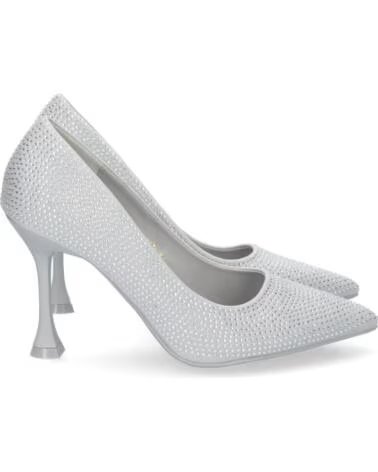 SPORT3PUNTO0 2A-2076-ARGENTO SCARPE CON TACCO E STRASS VARIOS COLORES