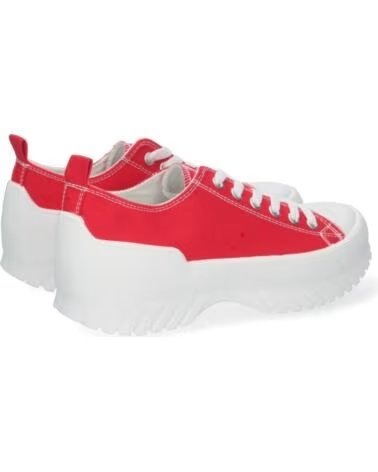 SPORT3PUNTO0 BO26-107 SEGELTUCH-SNEAKER MIT PLATEAU VARIOS COLORES