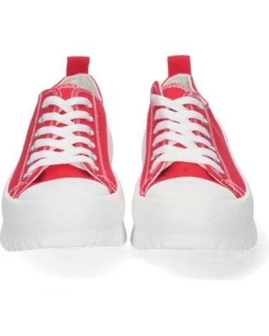 SPORT3PUNTO0 BO26-107 SEGELTUCH-SNEAKER MIT PLATEAU VARIOS COLORES