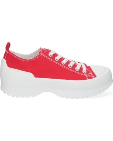 SPORT3PUNTO0 BO26-107 SEGELTUCH-SNEAKER MIT PLATEAU VARIOS COLORES