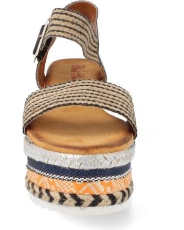 SPORT3PUNTO0 3M121 PLATEAU-SANDALE MIT RIEMEN VARIOS COLORES