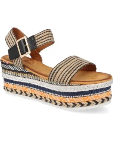 SPORT3PUNTO0 3M121 PLATEAU-SANDALE MIT RIEMEN VARIOS COLORES