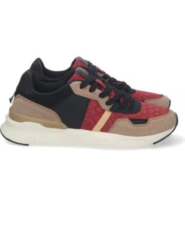 SNEAKERS SPORTIVE SPORT3PUNTO0 VRE2-022 BORDEAUX E NERO VARIOS COLORES