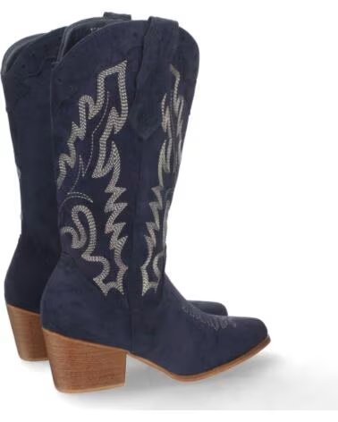 SPORT3PUNTO0 YZ22-01 BLAUE BESTICKTE WESTERNSTIEFEL VARIOS COLORES