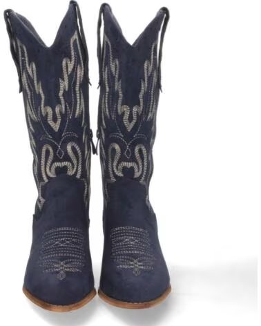 SPORT3PUNTO0 YZ22-01 BLAUE BESTICKTE WESTERNSTIEFEL VARIOS COLORES