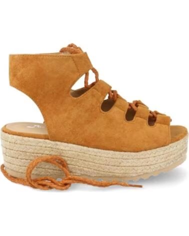 SPORT3PUNTO0 D8520 SANDALI CON ZEPPA E PLATEAU CAMEL VARIOS COLORES