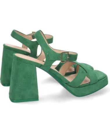 SPORT3PUNTO0 1A-1743 HIGH-HEEL-SANDALEN IN GRÜN VARIOS COLORES