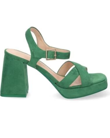 SPORT3PUNTO0 1A-1743 HIGH-HEEL-SANDALEN IN GRÜN VARIOS COLORES