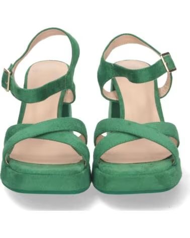 SPORT3PUNTO0 1A-1743 HIGH-HEEL-SANDALEN IN GRÜN VARIOS COLORES