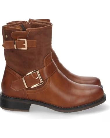 SPORT3PUNTO0 STIVALETTI DONNA STILE BIKER H2221 CAMEL VARIOS COLORES