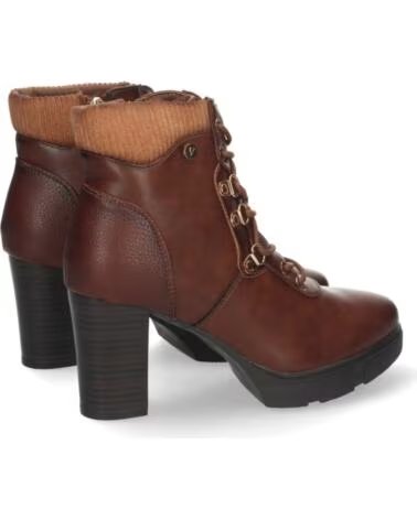 SPORT3PUNTO0 VR2-118 LEDER-STIEFELETTEN MIT ABSATZ VARIOS COLORES