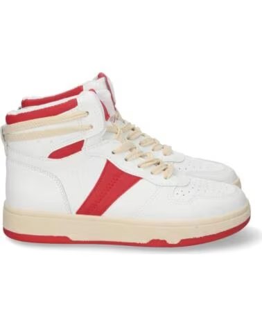 ZAPATILLAS DEPORTIVAS SPORT3PUNTO0 ABX0233 CAÑA ALTA EN BLANCO Y ROJO VARIOS COLORES