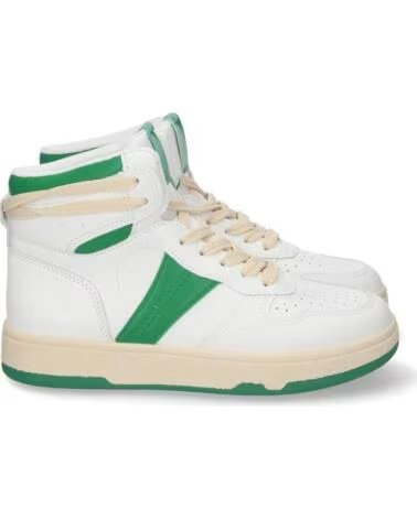 SPORT3PUNTO0 SNEAKER HIGH ABX0233 WEISS UND GRÜN VARIOS COLORES