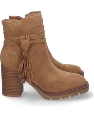 SPORT3PUNTO0 2S-2037 DAMEN STIEFELETTEN IN CAMEL MIT QUASTEN VARIOS COLORES