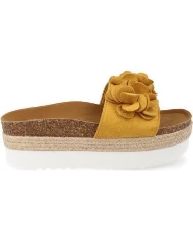 SPORT3PUNTO0 B8121 PLATEAU-SANDALEN MIT BLUMEN-DETAIL VARIOS COLORES