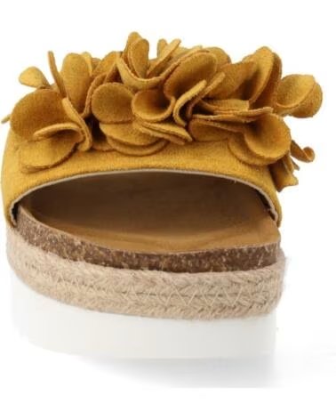 SPORT3PUNTO0 B8121 PLATEAU-SANDALEN MIT BLUMEN-DETAIL VARIOS COLORES