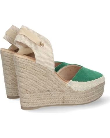 SPORT3PUNTO0 1A-1649 ESPADRILLE COMPENSÉE VERTE VARIOS COLORES