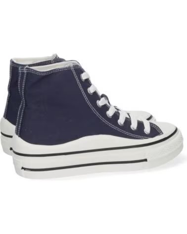 SPORT3PUNTO0 ABX0211 MARINEBLAUE HIGH-TOP-SNEAKER AUS SEGELTUCH VARIOS COLORES