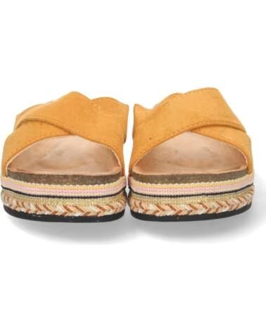 SPORT3PUNTO0 TC-705 FLACHE CAMEL SANDALEN GEKREUZT VARIOS COLORES