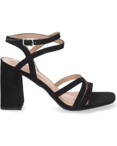 SPORT3PUNTO0 888-302 HIGH HEELS MIT BREITEM ABSATZ, ÜBERKREUZTEN RIEMEN UND SCHNALLENVERSCHLUSS VARIOS COLORES