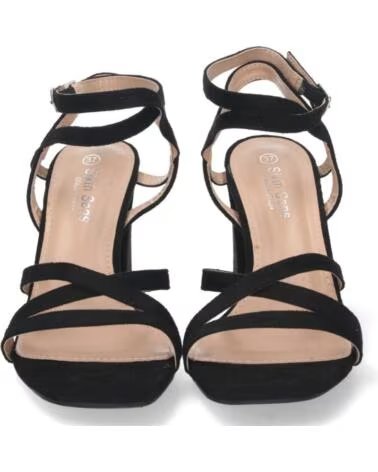 SPORT3PUNTO0 888-302 HIGH HEELS MIT BREITEM ABSATZ, ÜBERKREUZTEN RIEMEN UND SCHNALLENVERSCHLUSS VARIOS COLORES