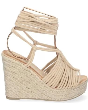 SPORT3PUNTO0 1A-1563 SANDALO CON ZEPPA BEIGE VARIOS COLORES