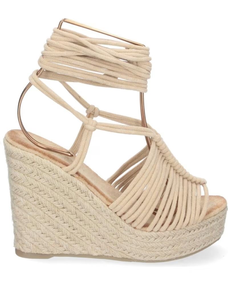SPORT3PUNTO0 1A-1563 SANDALE COMPENSÉE BEIGE VARIOS COLORES