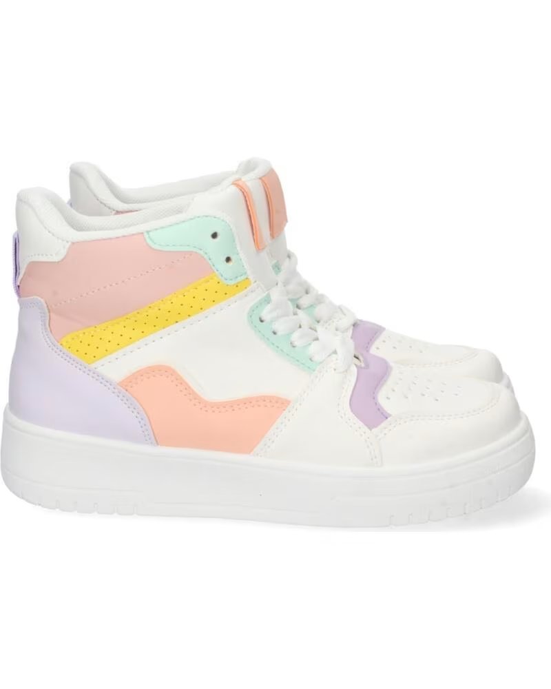 SPORT3PUNTO0 N1CD-1694-LILA MEHRFARBIGE HIGH-TOP-SNEAKER VARIOS COLORES