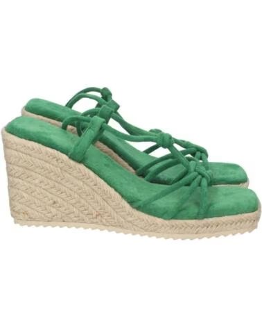 SPORT3PUNTO0 1CF-1582 GRÜNE KEILSANDALEN VARIOS COLORES