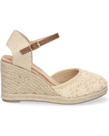 SPORT3PUNTO0 1A-1654 ESPADRILLAS CON ZEPPA BEIGE VARIOS COLORES