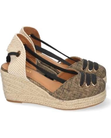 SPORT3PUNTO0 VR2-068 ESPADRILLAS CON ZEPPA E NASTRI VARIOS COLORES