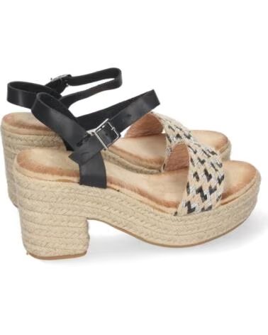 SPORT3PUNTO0 1CF-1556 SCHWARZE PLATEAU-SANDALEN VARIOS COLORES