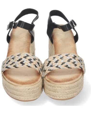 SPORT3PUNTO0 1CF-1556 SCHWARZE PLATEAU-SANDALEN VARIOS COLORES