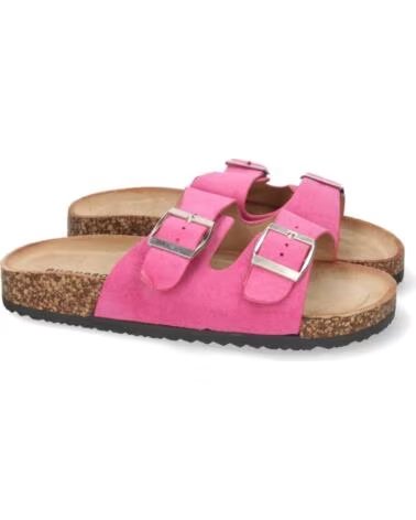 SPORT3PUNTO0 1AY-1056 FUKSIA FLACHE SANDALEN MIT SCHNALLEN VARIOS COLORES