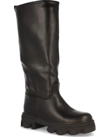 SPORT3PUNTO0 H1072 HOHE LEDERSTIEFEL SCHWARZ VARIOS COLORES