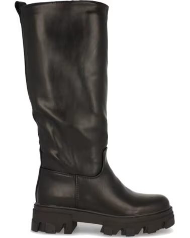 SPORT3PUNTO0 H1072 HOHE LEDERSTIEFEL SCHWARZ VARIOS COLORES