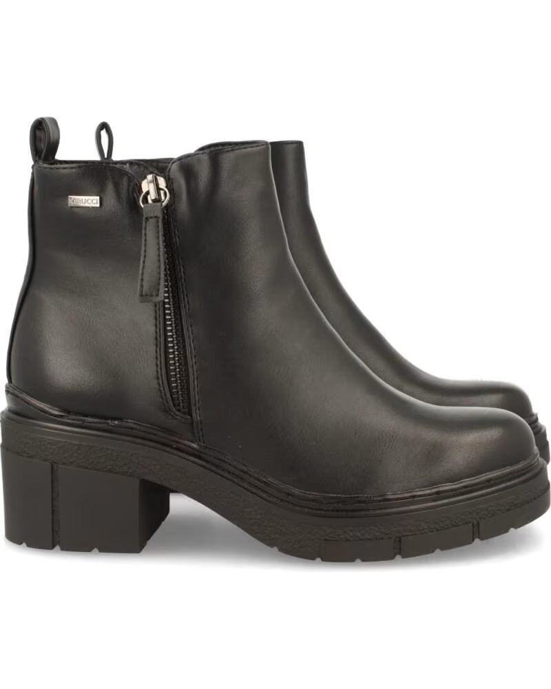 SPORT3PUNTO0 VR1-391 LEDER-STIEFELETTEN MIT REISSVERSCHLUSS VARIOS COLORES