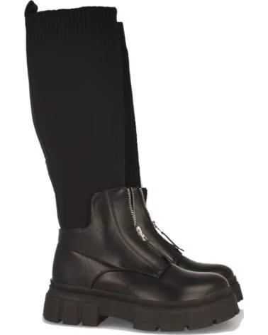 SPORT3PUNTO0 7776 BOTAS ALTAS DE PIEL Y TEXTIL CON PLATAFORMA VARIOS COLORES